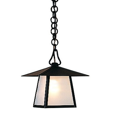 Arroyo - CH-8EF-BK - One Light Pendant - Carmel - Satin Black