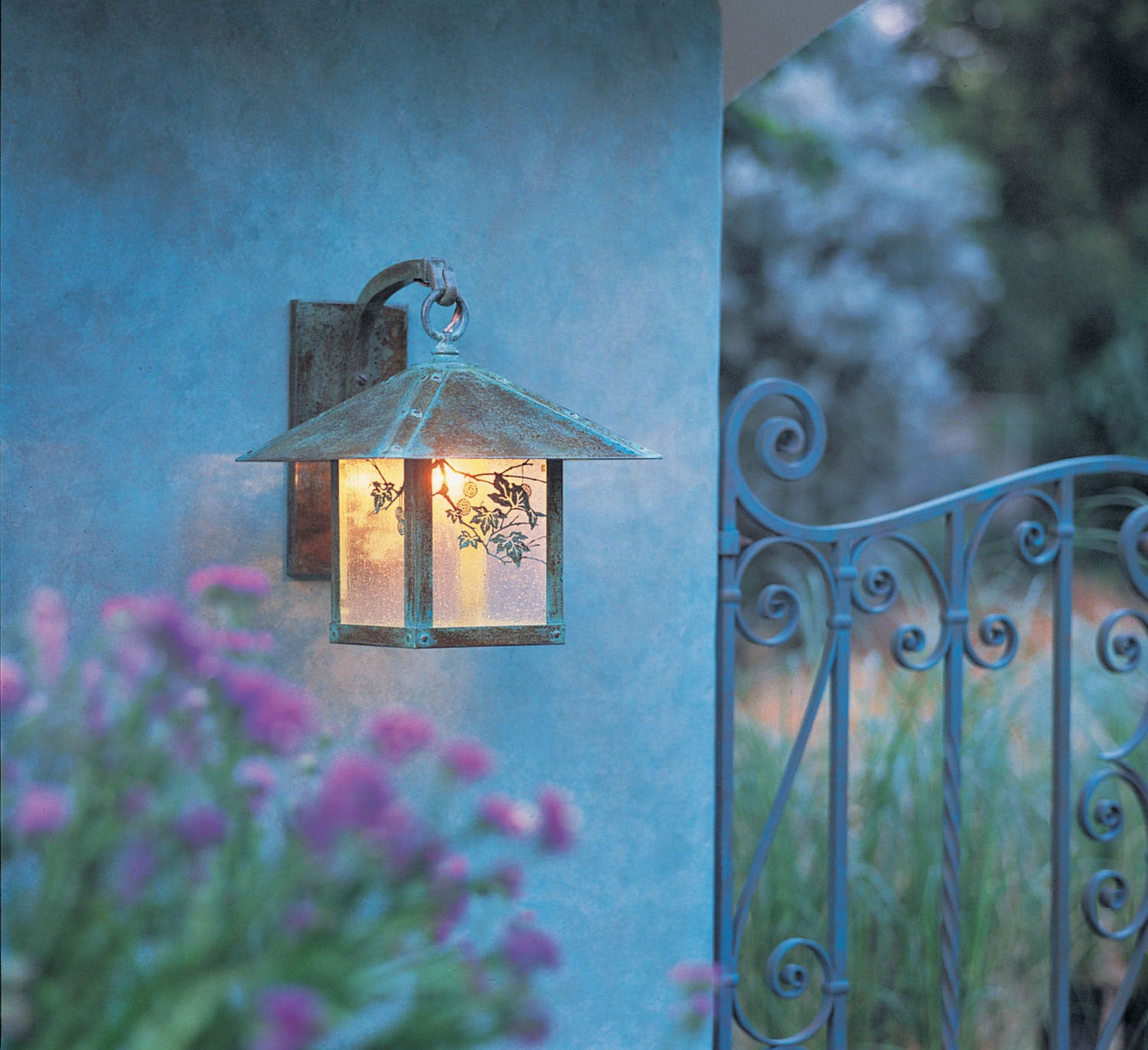 Arroyo - EB-12SFCS-VP - One Light Wall Mount - Evergreen - Verdigris Patina