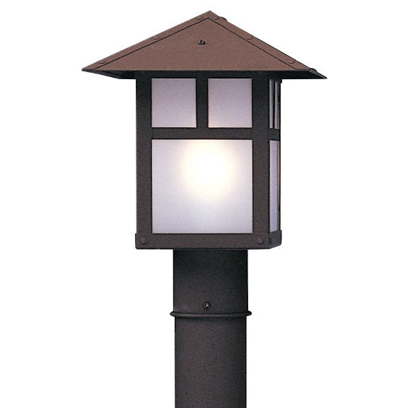 Arroyo - EP-9TF-RB - One Light Post Mount - Evergreen - Rustic Brown