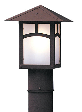 Arroyo - EP-7AF-RB - One Light Post Mount - Evergreen - Rustic Brown