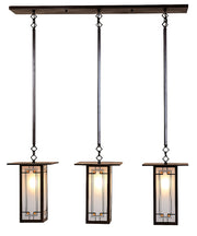 Arroyo - FICH-9L/3Y-BZ - Three Light Pendant - Franklin - Bronze