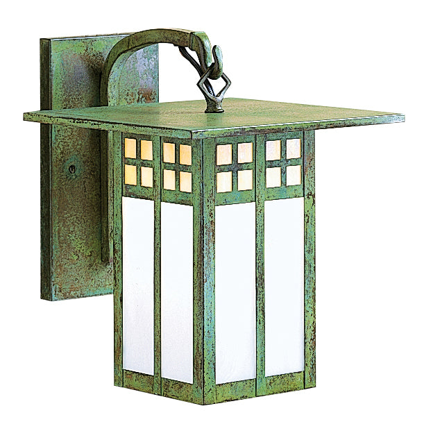 Arroyo - GB-9GWC-VP - One Light Wall Mount - Glasgow - Verdigris Patina
