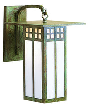 Arroyo - GB-9LGWC-VP - One Light Wall Mount - Glasgow - Verdigris Patina