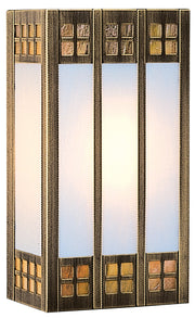 Arroyo - GSADA-12GWC-AB - One Light Wall Mount - Glasgow - Antique Brass