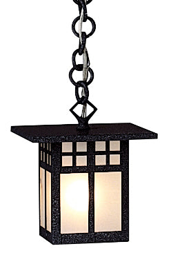 Arroyo - GH-6F-BK - One Light Pendant - Glasgow - Satin Black