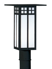 Arroyo - GP-9LWO-BK - One Light Post Mount - Glasgow - Satin Black
