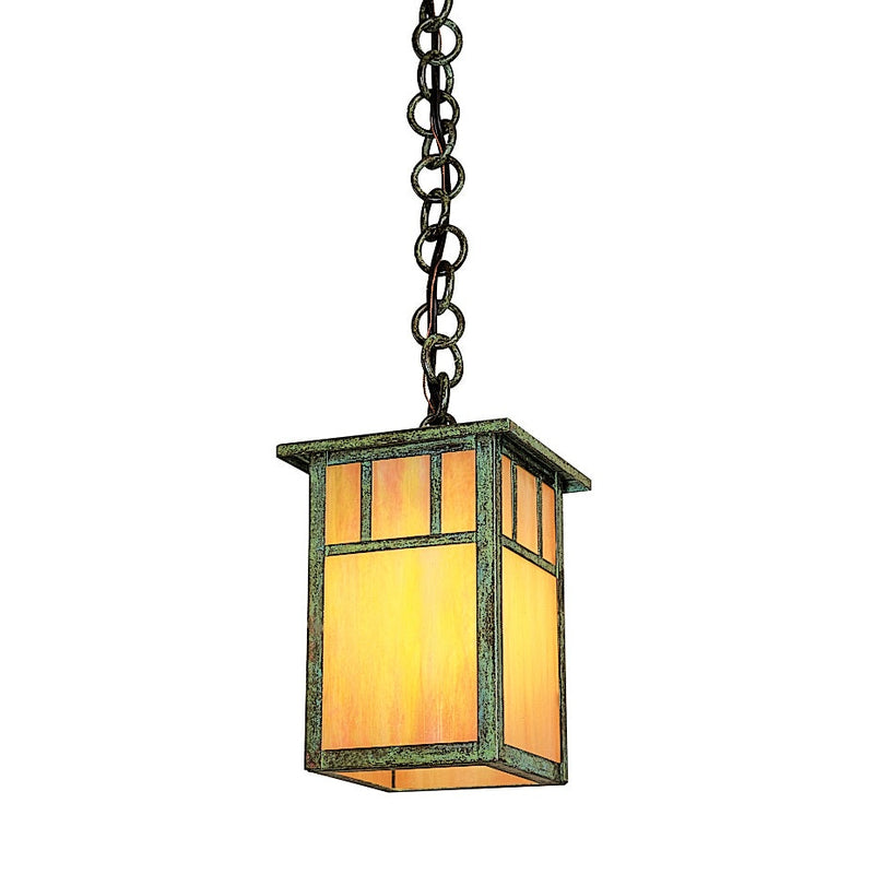 Arroyo - HH-4LDTGW-VP - One Light Pendant - Huntington - Verdigris Patina