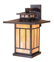 Arroyo - KB-12GW-BZ - One Light Wall Mount - Kennebec - Bronze