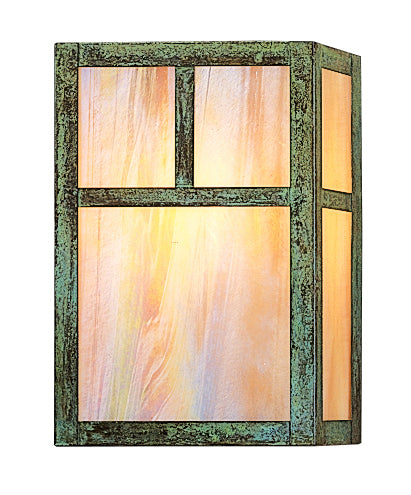 Arroyo - MS-10TGW-VP - One Light Wall Sconce - Mission - Verdigris Patina