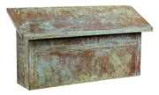 Arroyo - MMBL-VP - Mail Box Horizontal - Mission - Verdigris Patina