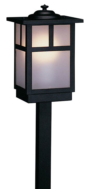Arroyo - MSP-5TF-BK - One Light PostOne Light Post Sold Separately - Not Included. - Mission - Satin Black