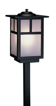 Arroyo - MSP-6TF-BK - One Light PostOne Light Post Sold Separately - Not Included. - Mission - Satin Black