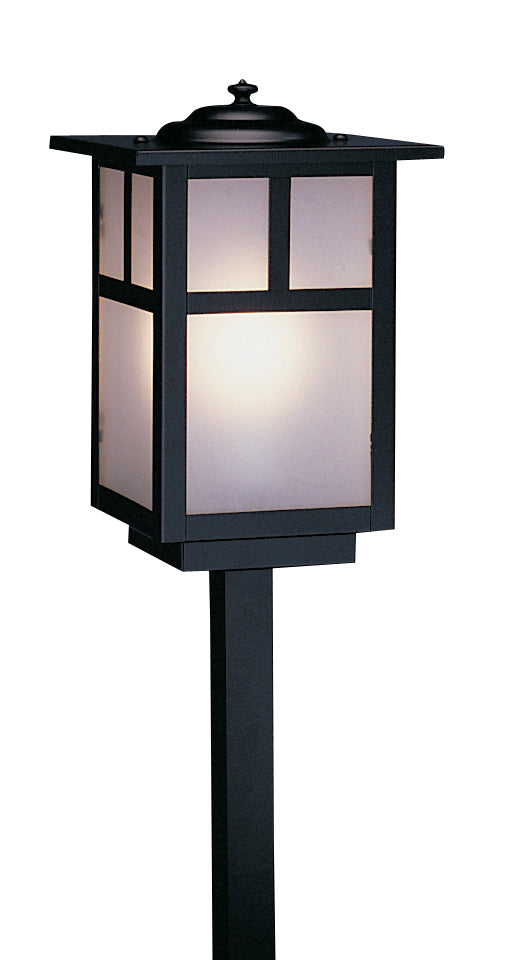 Arroyo - MSP-6TF-BK - One Light PostOne Light Post Sold Separately - Not Included. - Mission - Satin Black