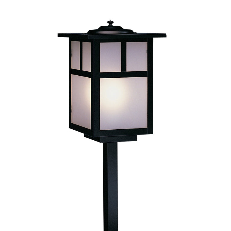 Arroyo - MSP-7TF-BK - One Light PostOne Light Post Sold Separately - Not Included. - Mission - Satin Black