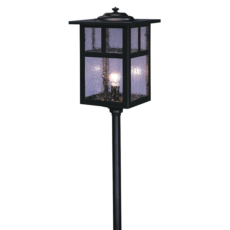 Arroyo - LV12-M6TCS-BK - One Light Landscape - Mission - Satin Black