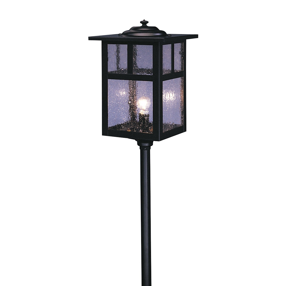 Arroyo - LV24-M6TCS-BK - One Light Landscape - Mission - Satin Black