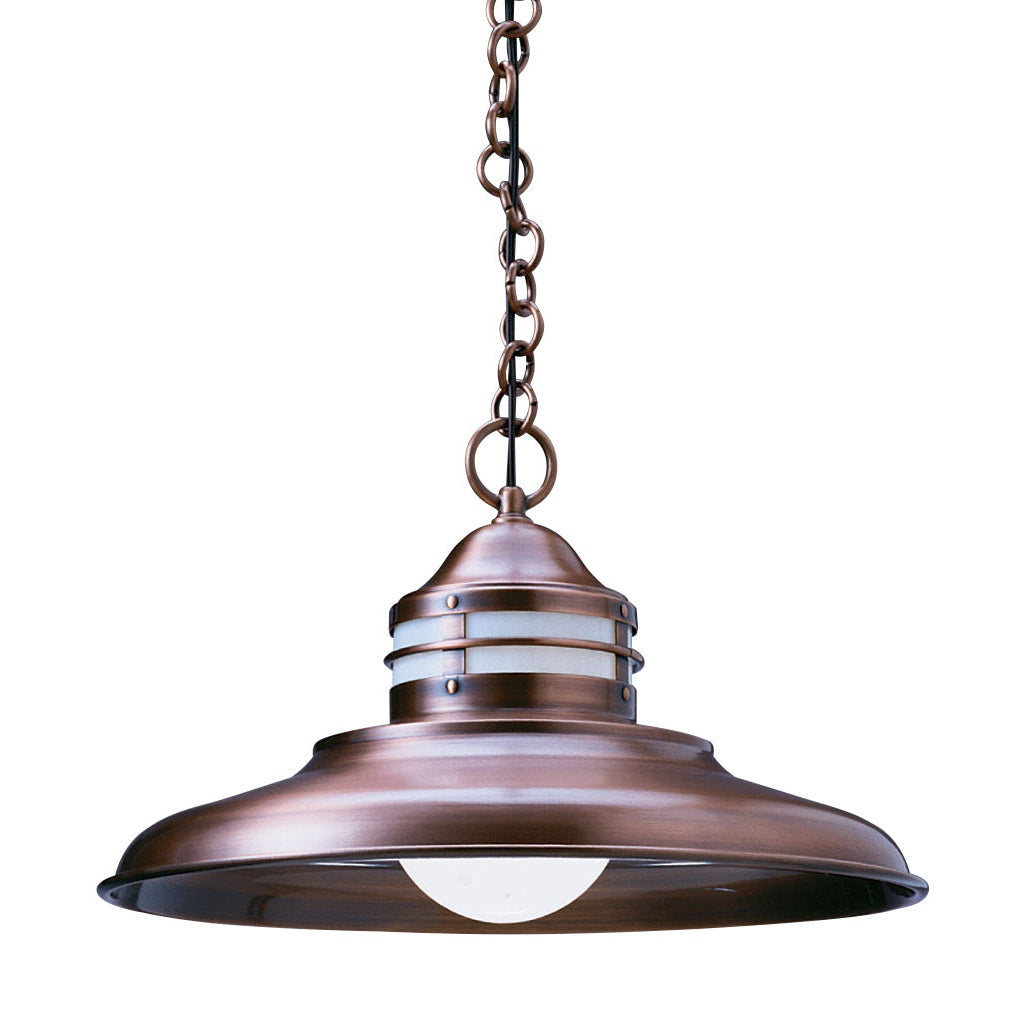 Arroyo - NH-17OF-AC - One Light Pendant - Newport - Antique Copper