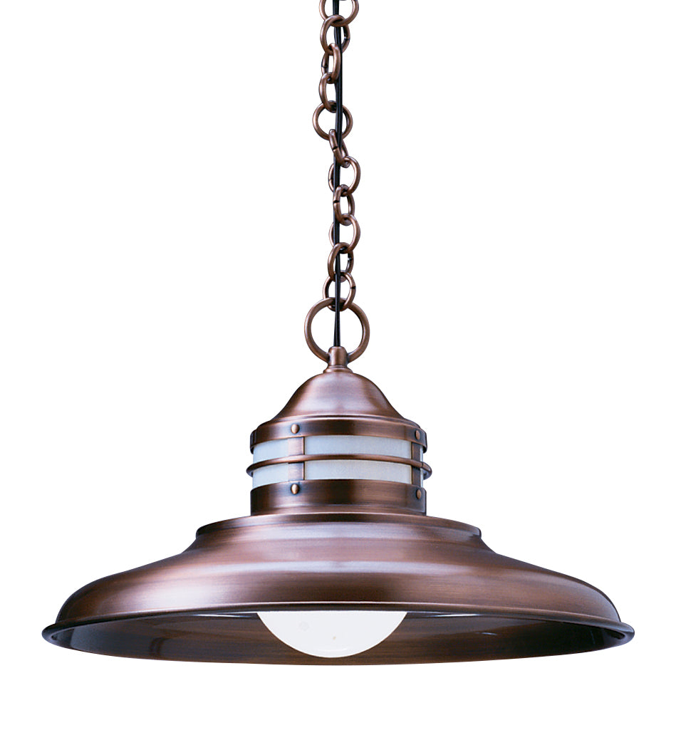 Arroyo - NH-17OF-AC - One Light Pendant - Newport - Antique Copper