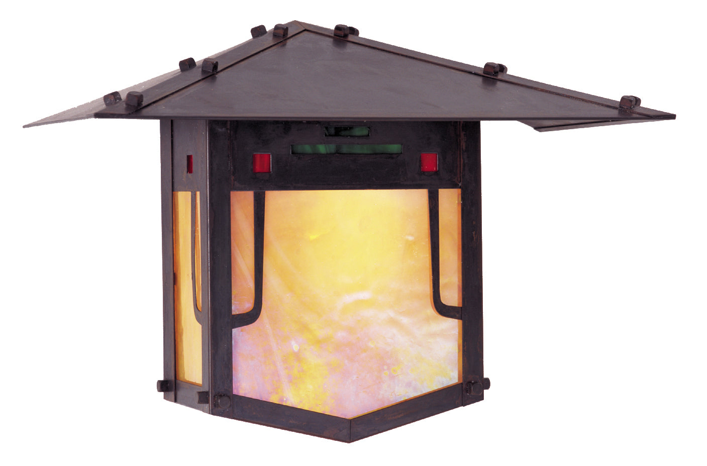 Arroyo - PDW-12GRC-BZ - One Light Wall Mount - Pagoda - Bronze