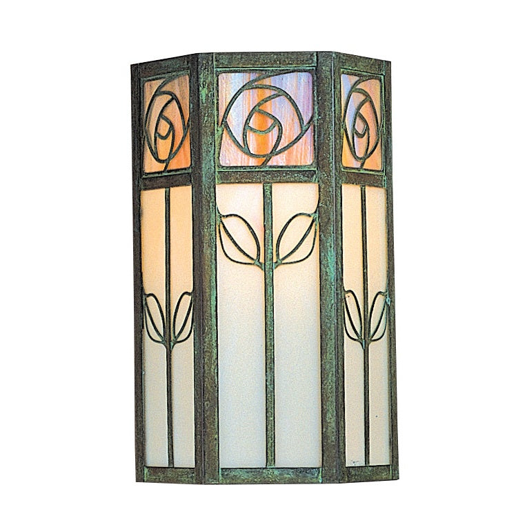 Arroyo - SCW-12GWC-VP - One Light Wall Mount - Saint Clair - Verdigris Patina