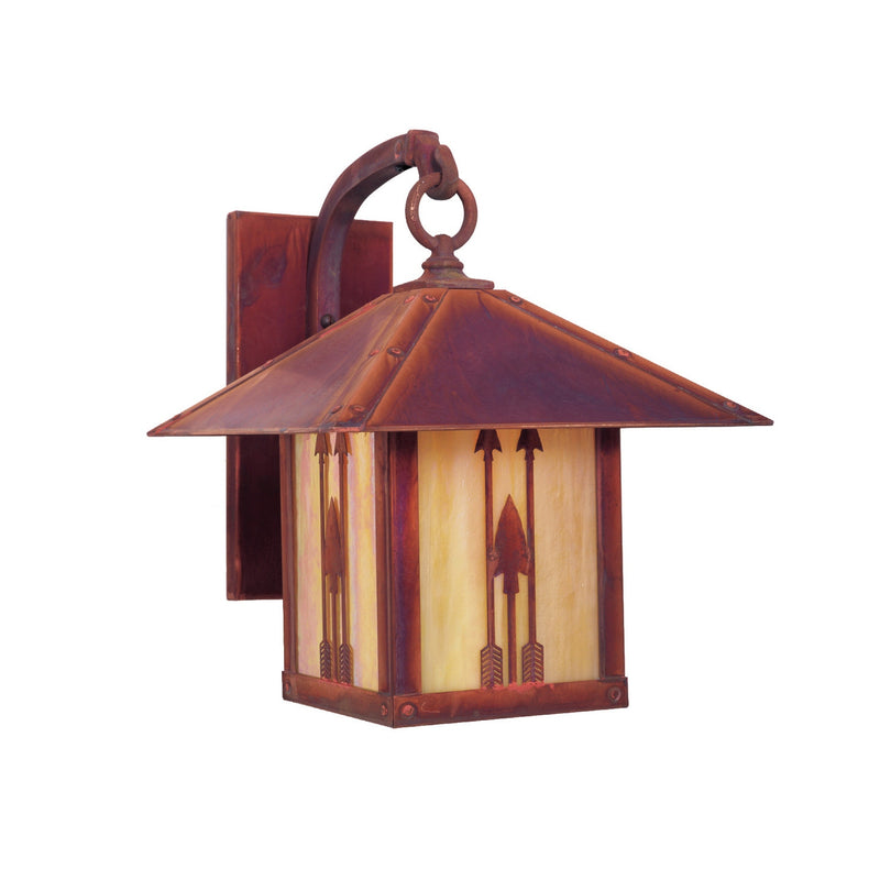 Arroyo - TRB-12ARGW-RC - One Light Wall Bracket - Timber Ridge - Raw Copper