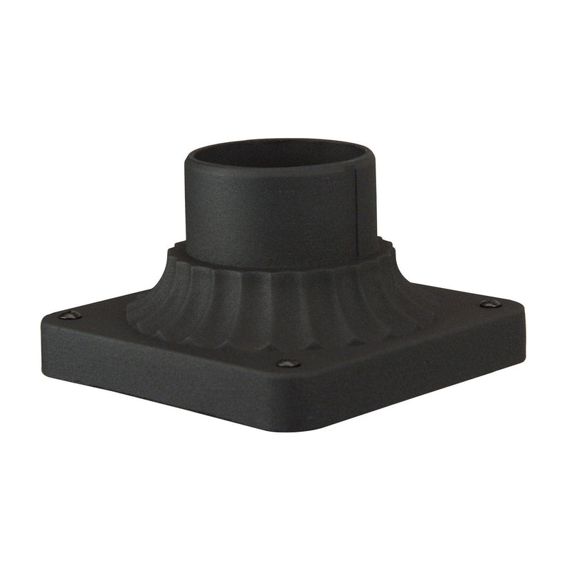 Craftmade - Z200-TB - Post Adapter Base - Post Adapter Cast - Textured Black