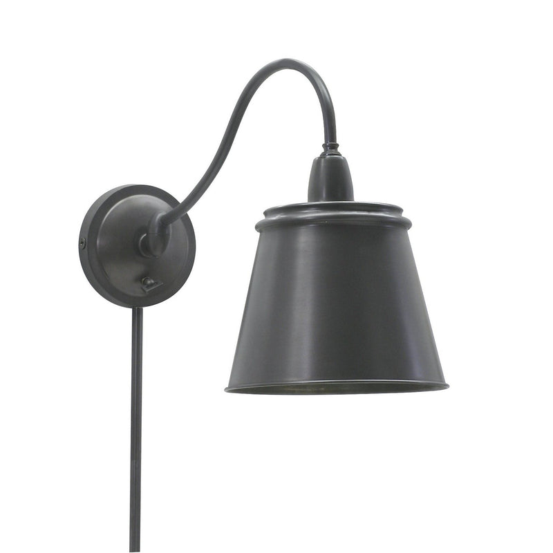 House of Troy - HP725-OB-MSOB - One Light Wall Sconce - Hyde Park - Oil Rubbed Bronze