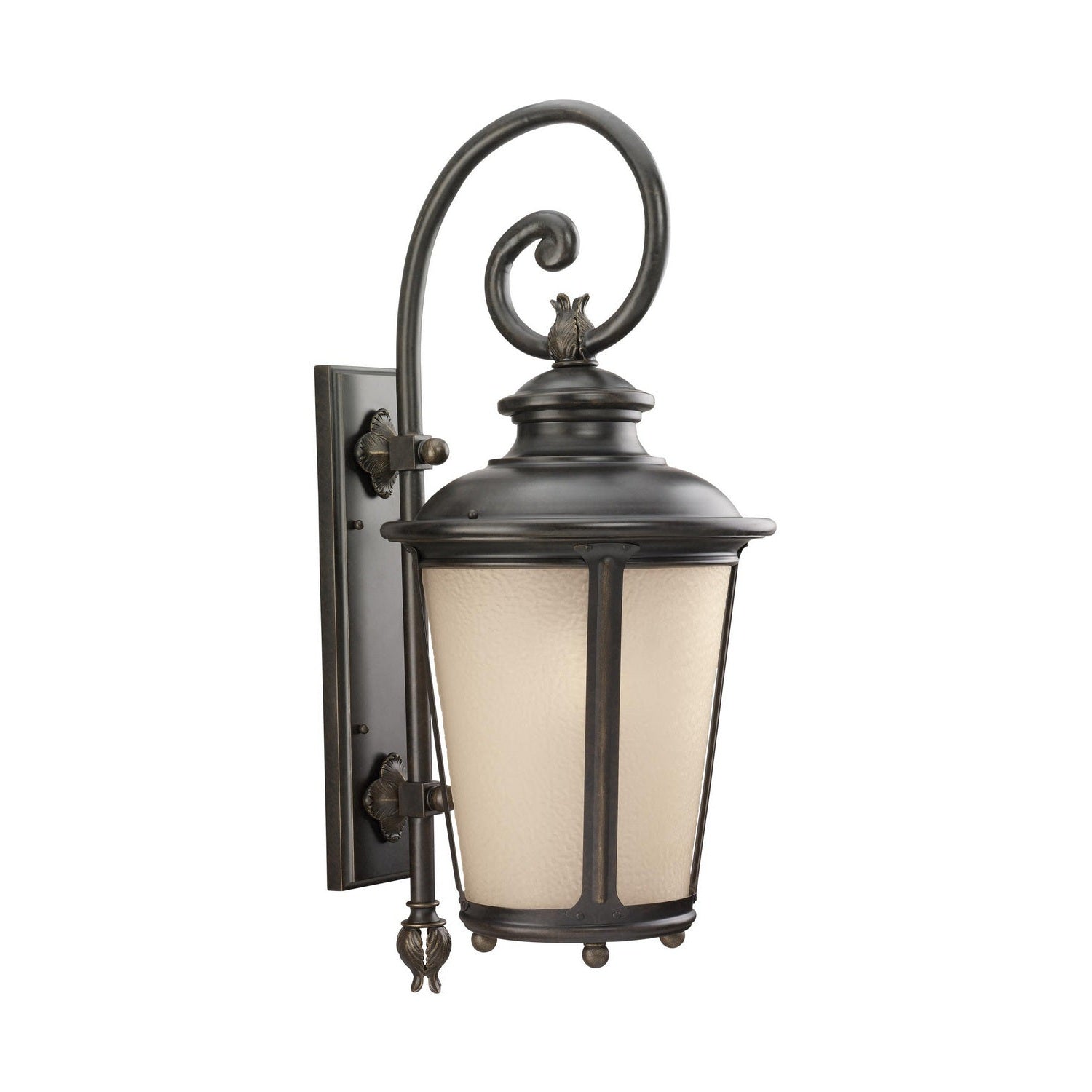 Generation Lighting - 88243-780 - One Light Outdoor Wall Lantern - Cape May - Burled Iron