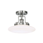 Hudson Valley - 4202-PN - One Light Semi Flush Mount - Beacon - Polished Nickel