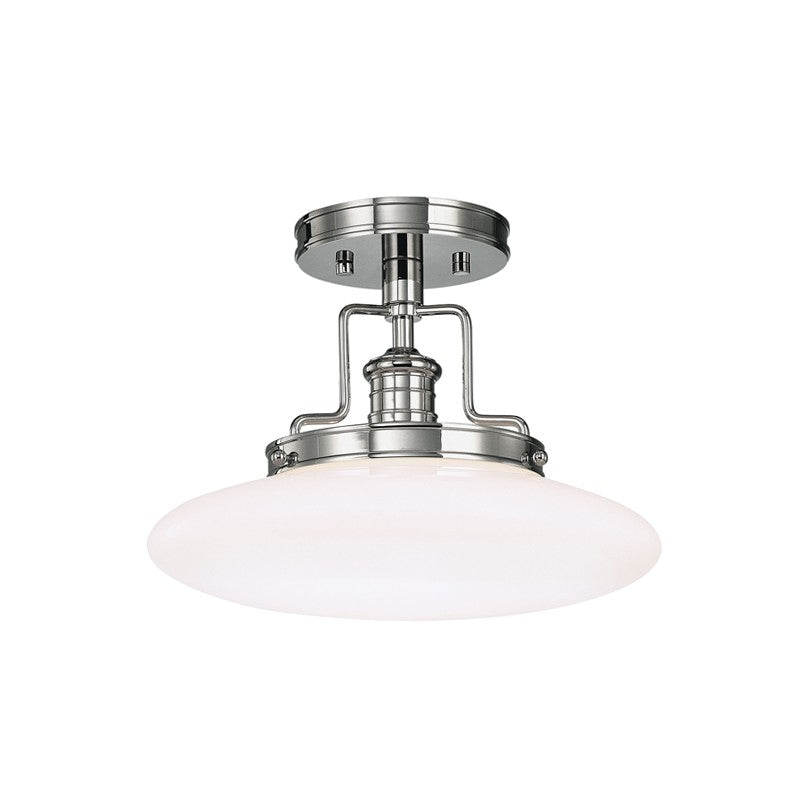 Hudson Valley - 4202-PN - One Light Semi Flush Mount - Beacon - Polished Nickel