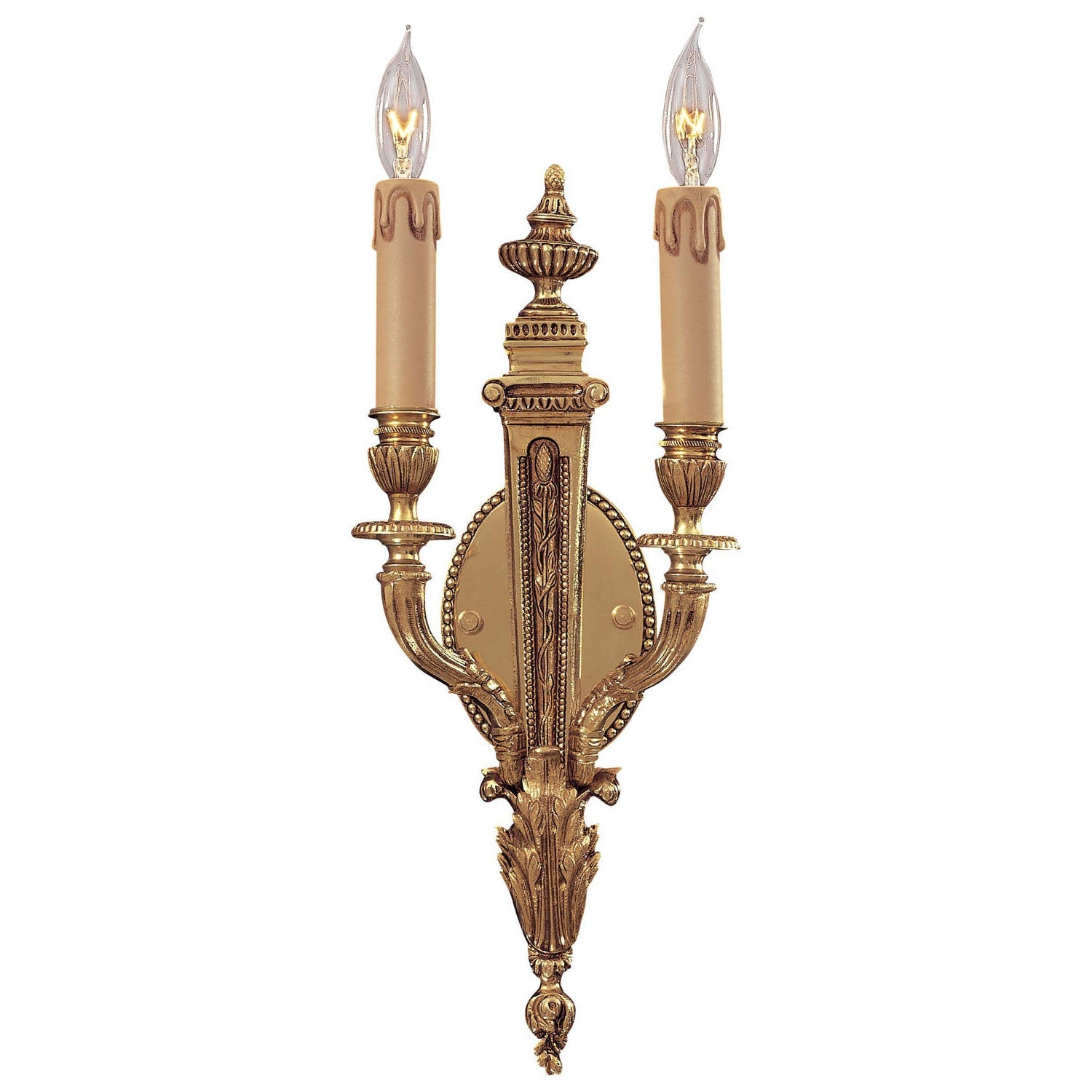 Metropolitan - N9802 - Two Light Wall Sconce - Metropolitan - Renaissance Gold