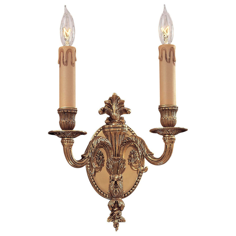 Metropolitan - N9812 - Two Light Wall Sconce - Metropolitan - Renaissance Gold