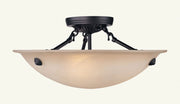 Livex Lighting - 5625-07 - Three Light Ceiling Mount - Oasis - Bronze