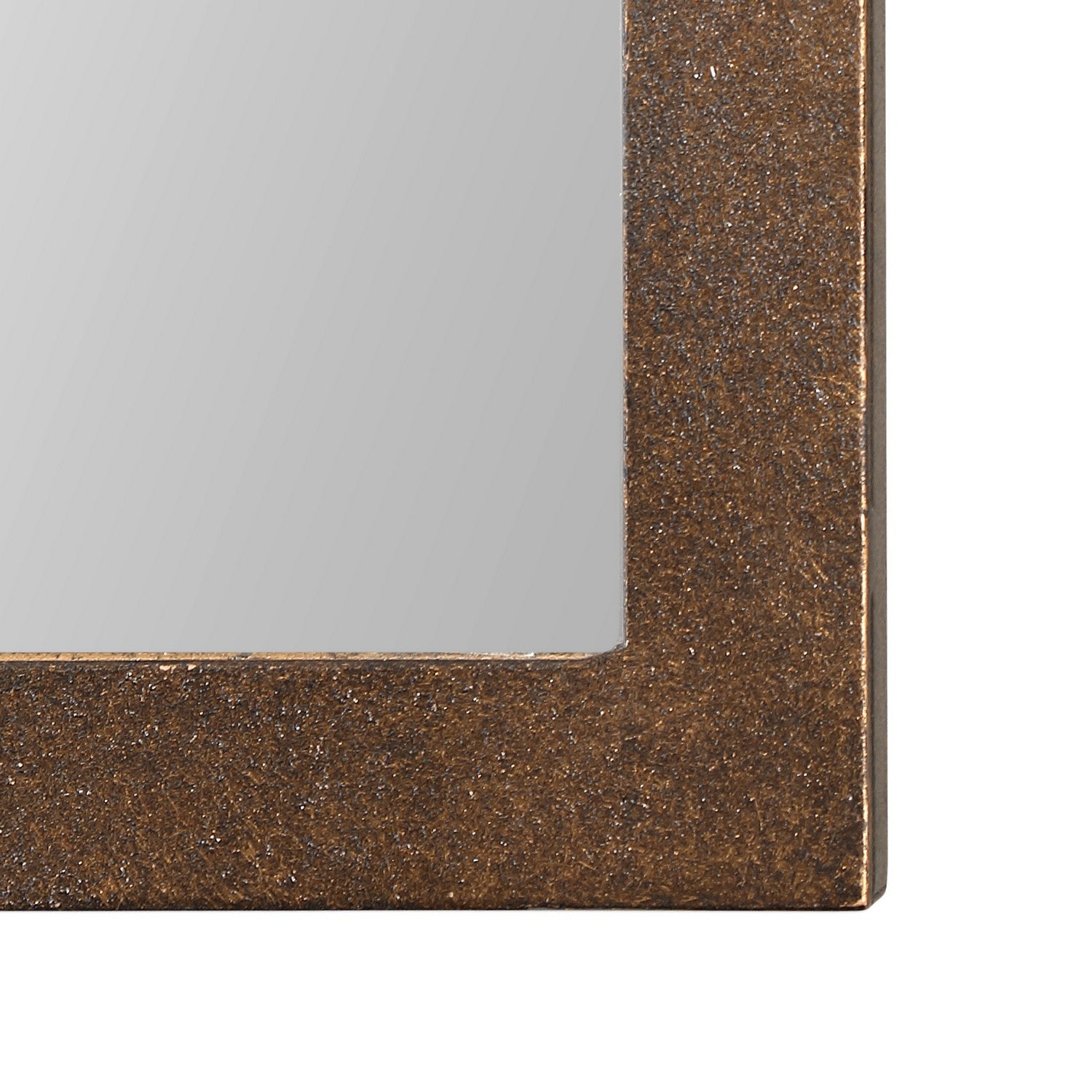 Uttermost - 12668 P - Mirror - Brayden - Dark Brown w/Burnished Edges