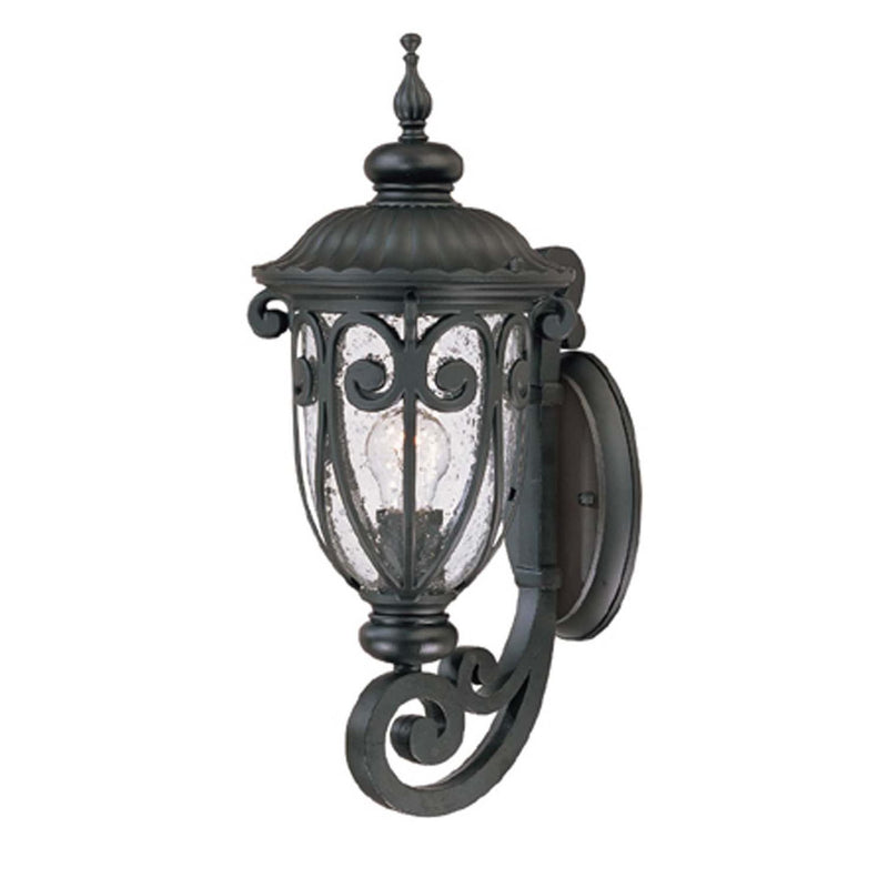 Acclaim Lighting - 2101BK - One Light Wall Sconce - Naples - Matte Black