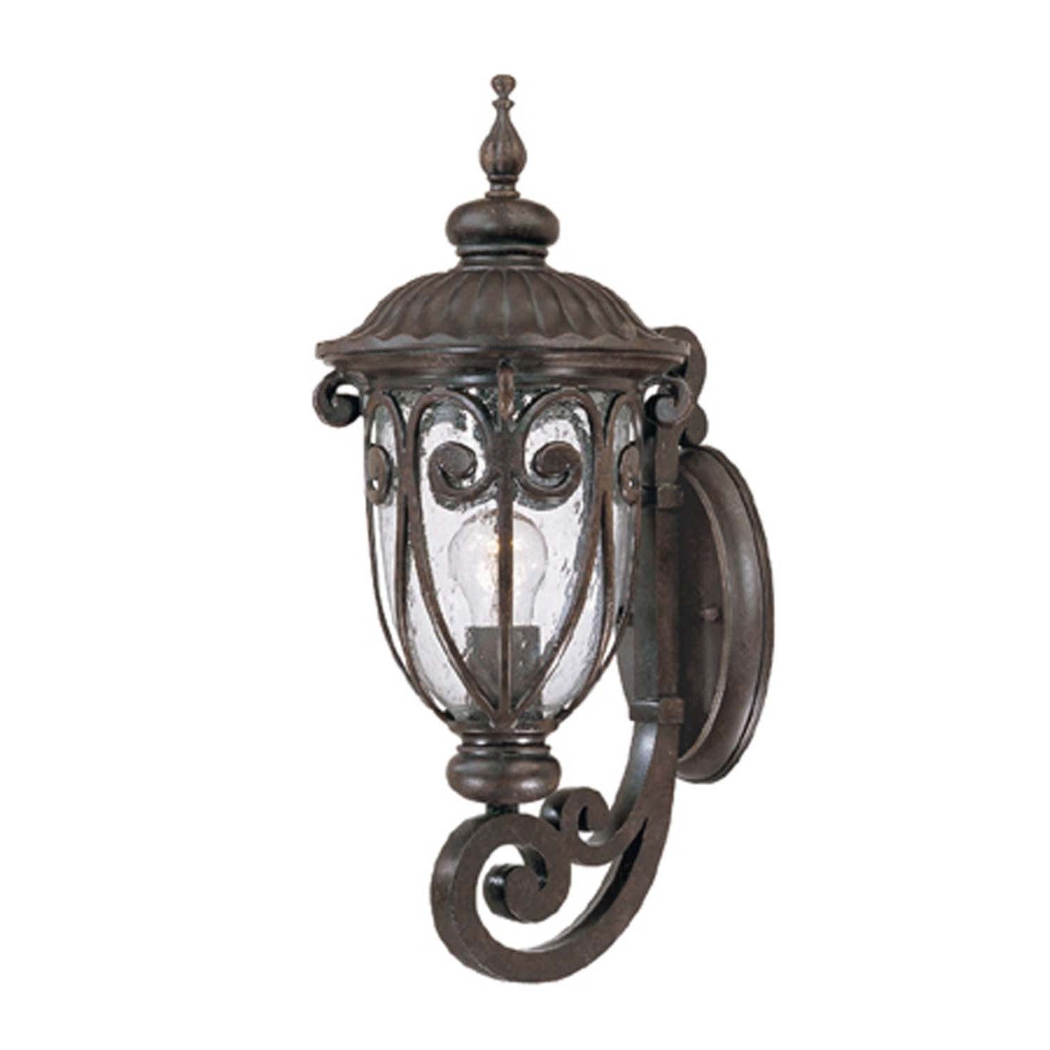 Acclaim Lighting - 2101MM - One Light Wall Sconce - Naples - Marbleized Mahogany