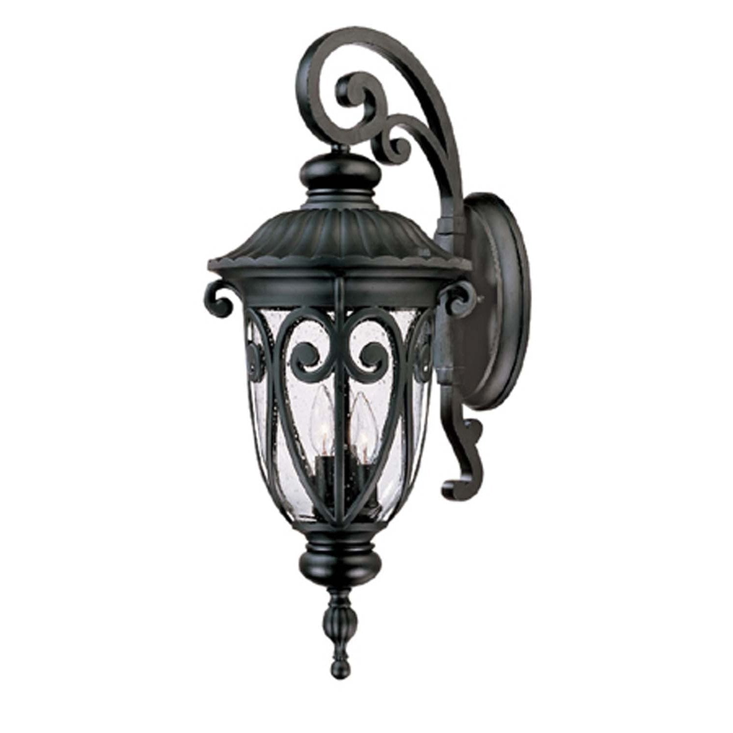 Acclaim Lighting - 2122BK - Three Light Wall Sconce - Naples - Matte Black