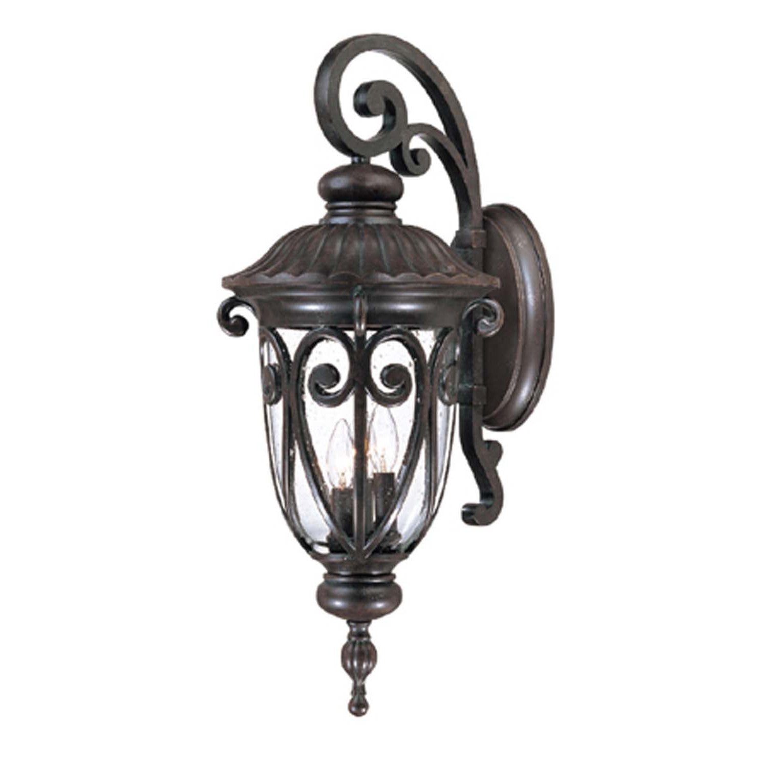 Acclaim Lighting - 2122MM - Three Light Wall Sconce - Naples - Marbleized Mahogany