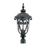 Acclaim Lighting - 2127BK - Three Light Post Mount - Naples - Matte Black