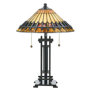 Quoizel - TF489T - Two Light Table Lamp - Chastain - Bronze Patina