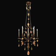 Fine Art Handcrafted Lighting - 708640-1ST - Eight Light Chandelier - Encased Gems - Bronze