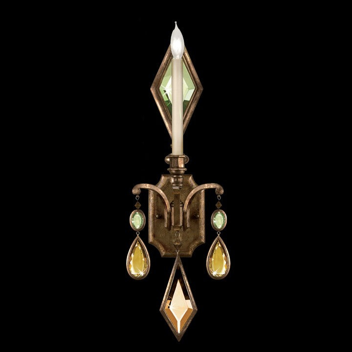 Fine Art Handcrafted Lighting - 717850-1ST - One Light Wall Sconce - Encased Gems - Bronze