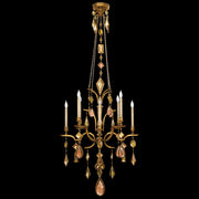 Fine Art Handcrafted Lighting - 725640-1ST - Eight Light Chandelier - Encased Gems - Gold