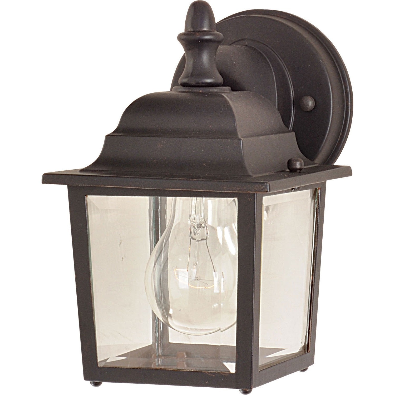 Maxim - 1025EB - One Light Outdoor Wall Lantern - Builder Cast - Empire Bronze