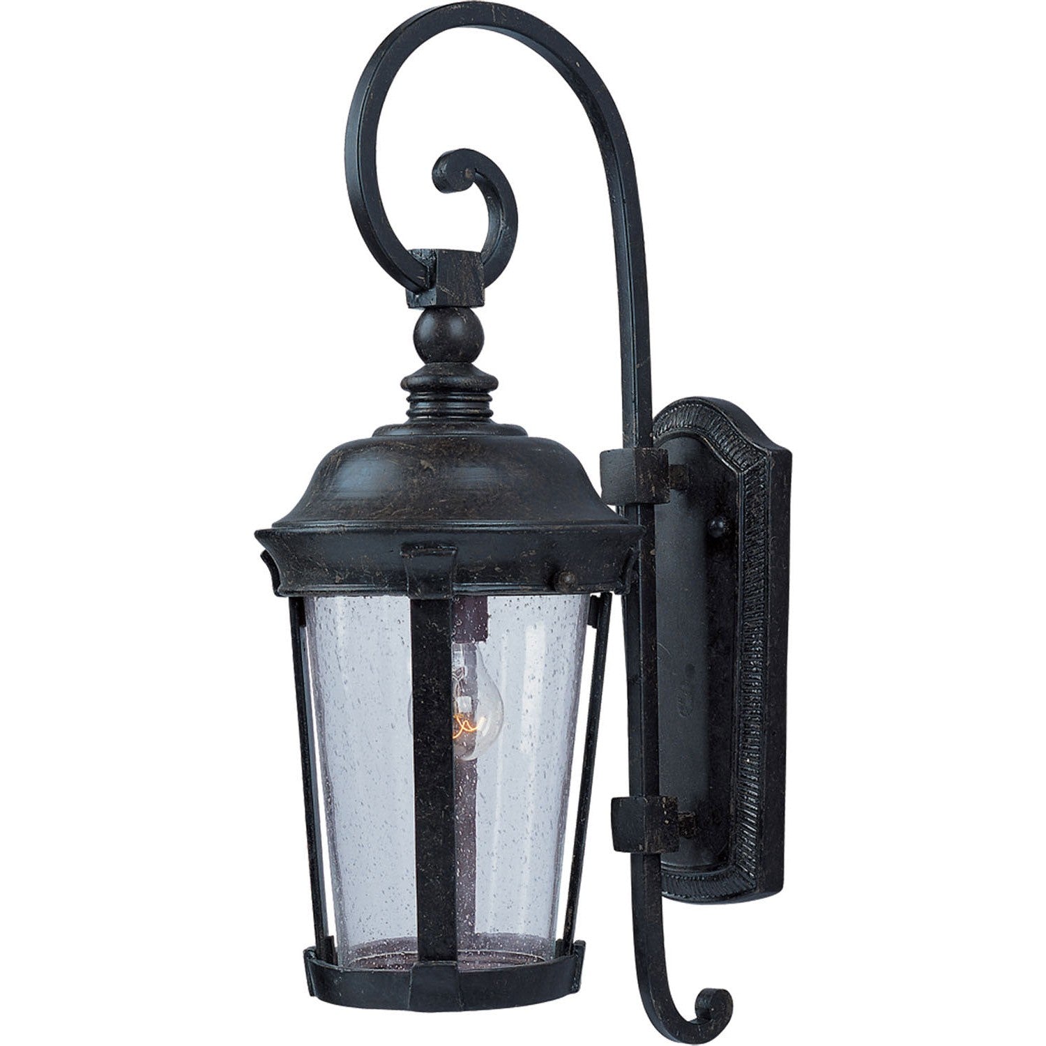 Maxim - 3023CDBZ - One Light Outdoor Wall Lantern - Dover DC - Bronze
