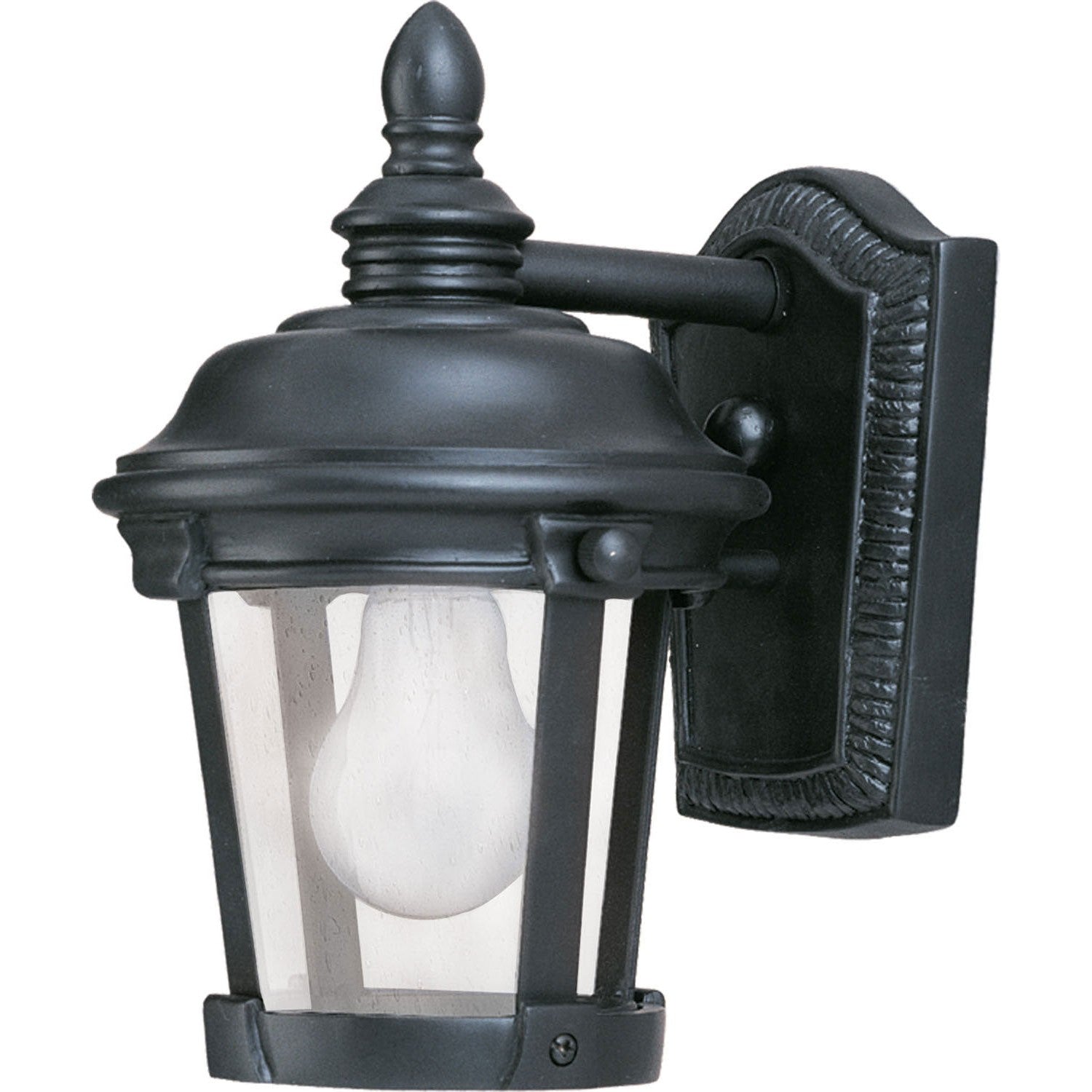 Maxim - 3026CDBZ - One Light Outdoor Wall Lantern - Dover DC - Bronze