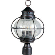 Maxim - 30500CDOI - Three Light Outdoor Pole/Post Lantern - Portsmouth - Oil Rubbed Bronze
