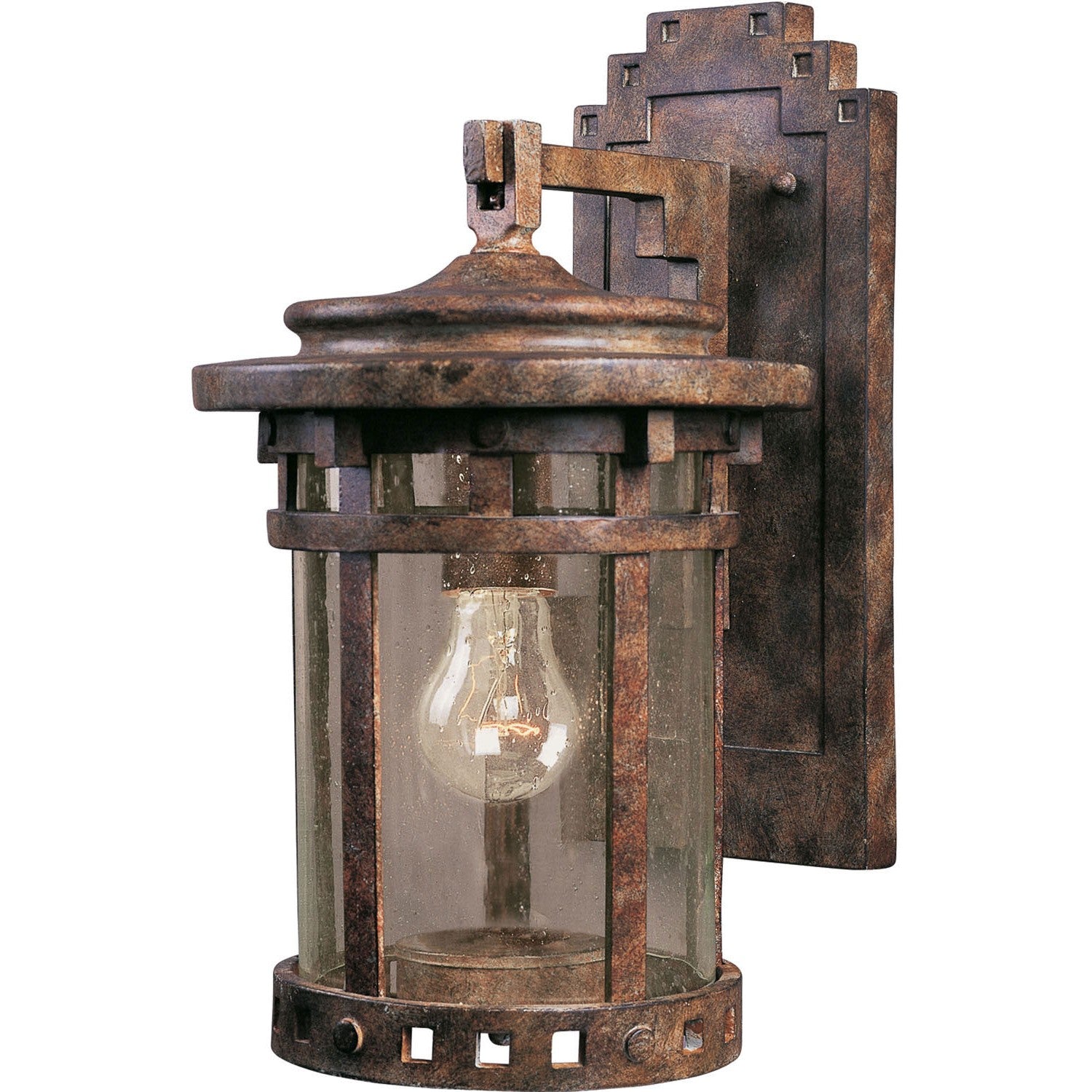 Maxim - 3131CDSE - One Light Outdoor Wall Lantern - Santa Barbara DC - Sienna