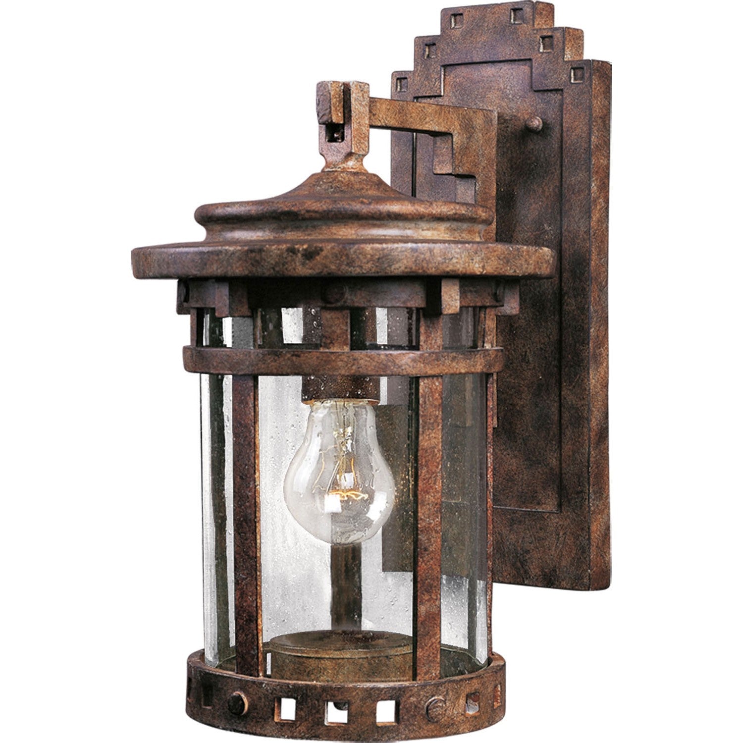 Maxim - 3133CDSE - One Light Outdoor Wall Lantern - Santa Barbara DC - Sienna