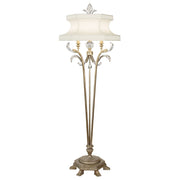 Fine Art Handcrafted Lighting - 737420ST - One Light Floor Lamp - Beveled Arcs - Silver